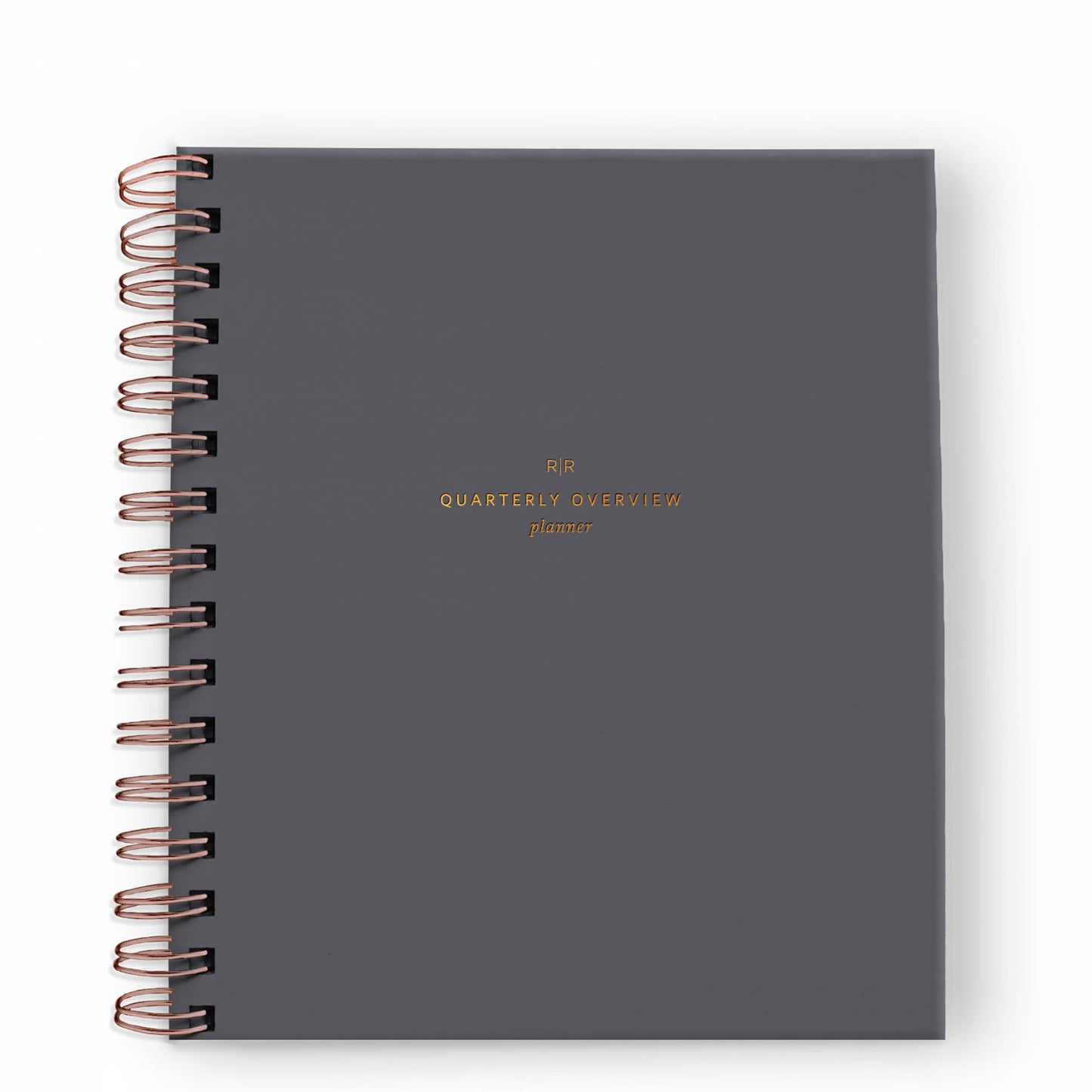 Quarterly Overview Planner in Mustard