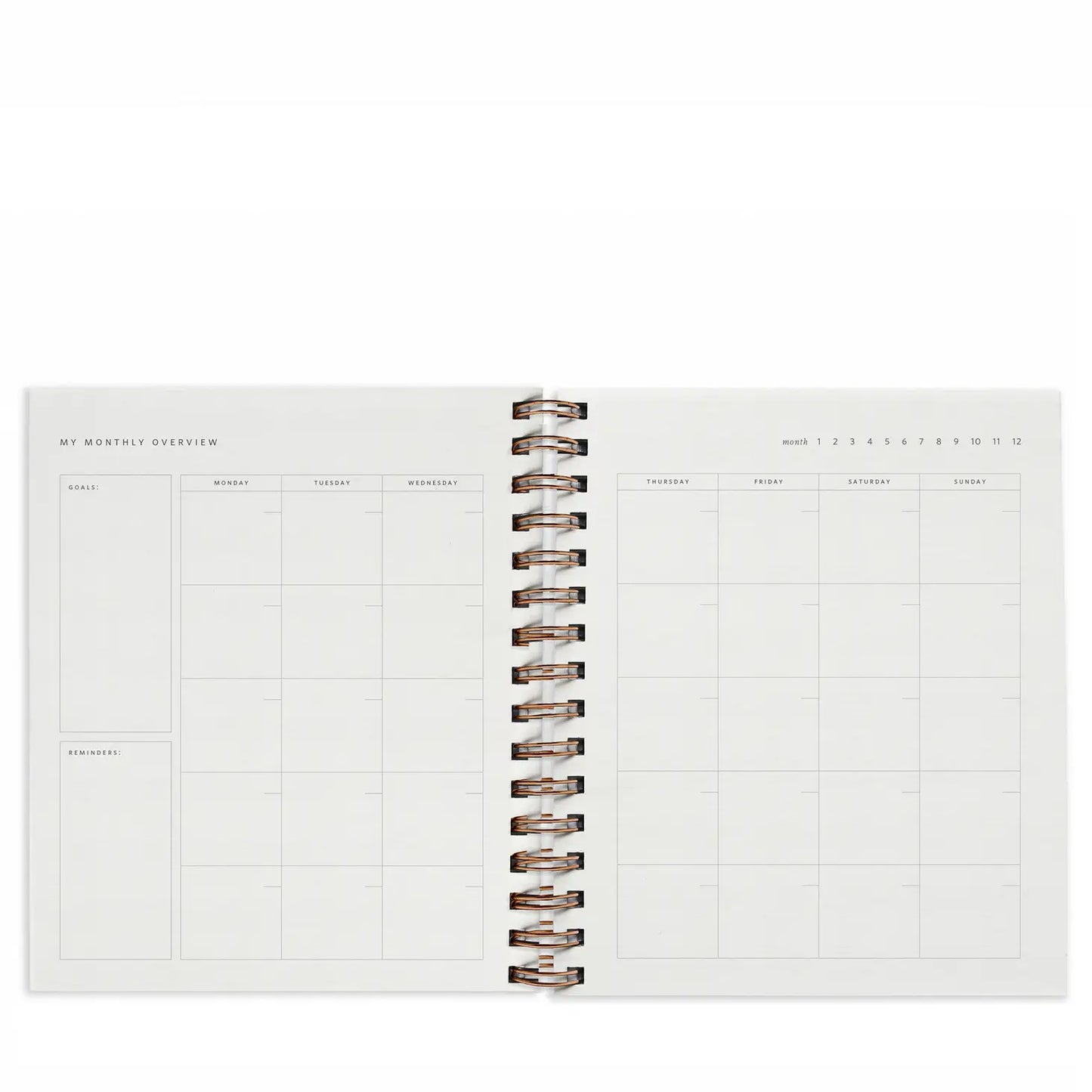 Quarterly Overview Planner