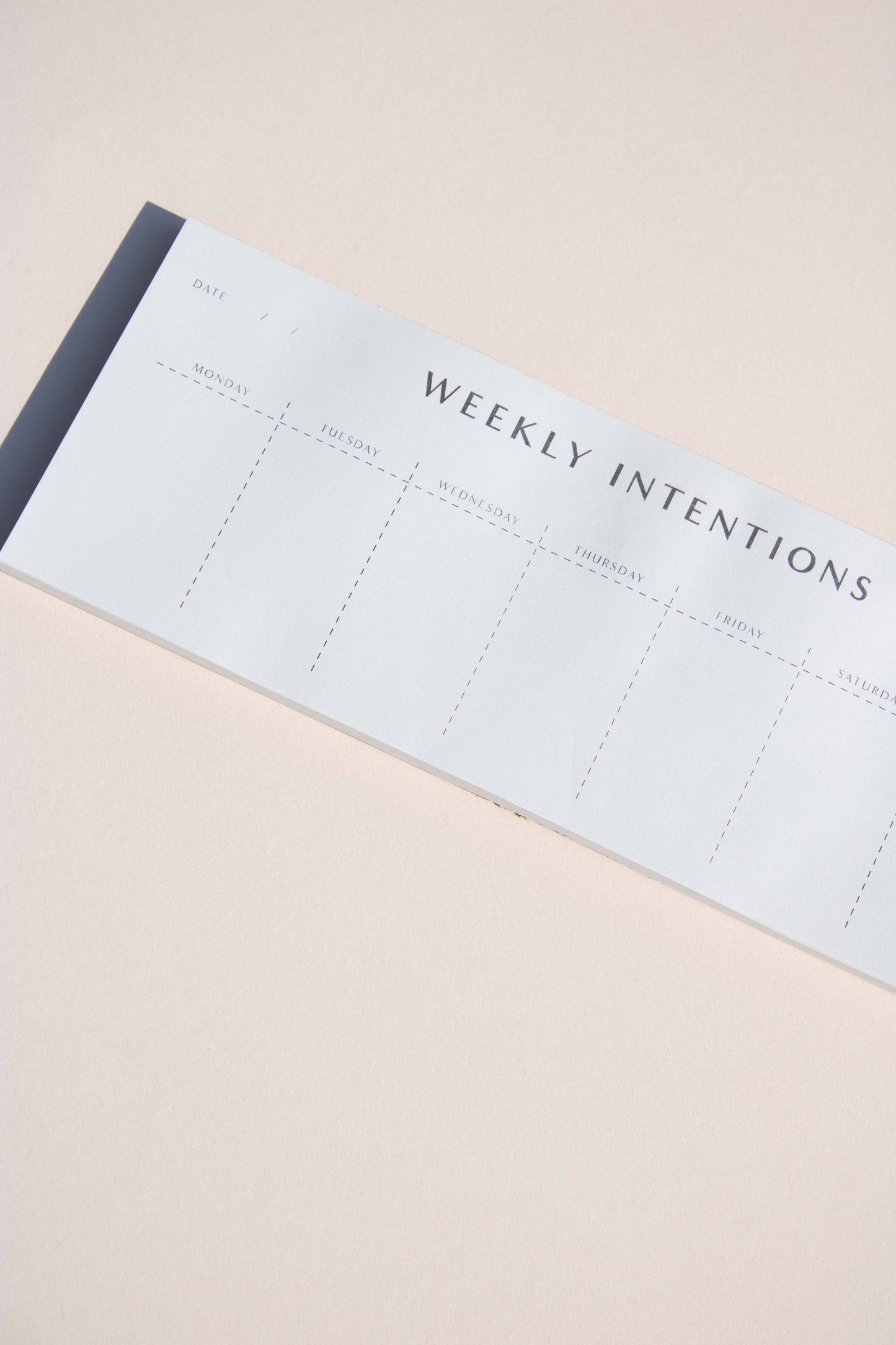 Weekly Intentions Notepad