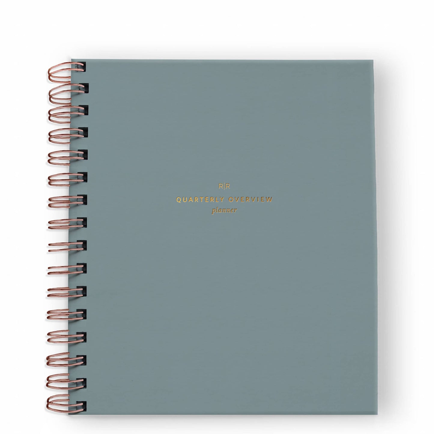 Quarterly Overview Planner in Mustard