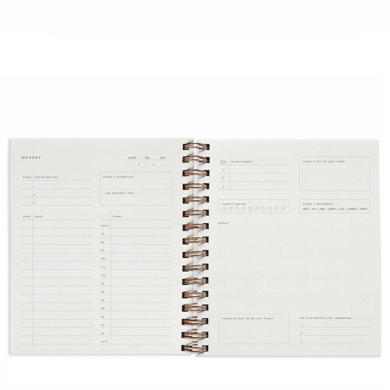 Quarterly Overview Planner