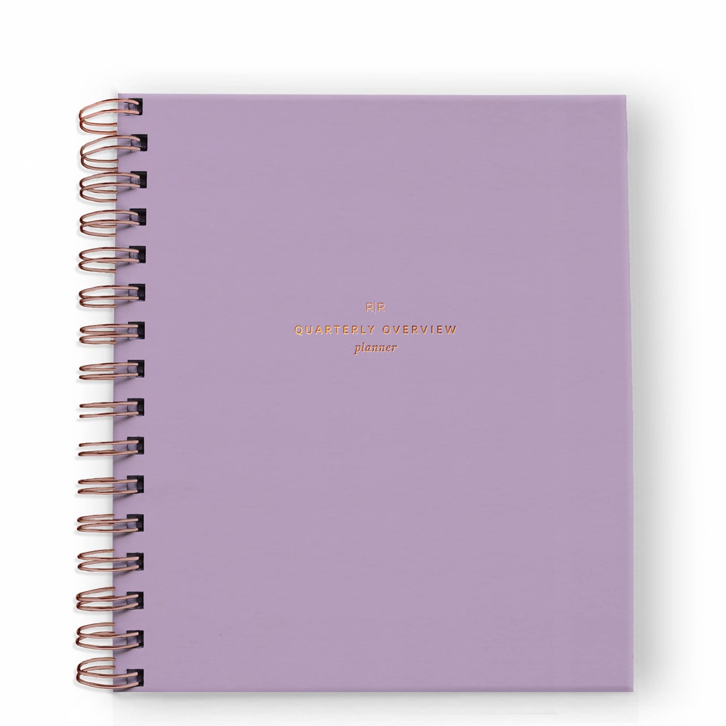 Quarterly Overview Planner in Mustard