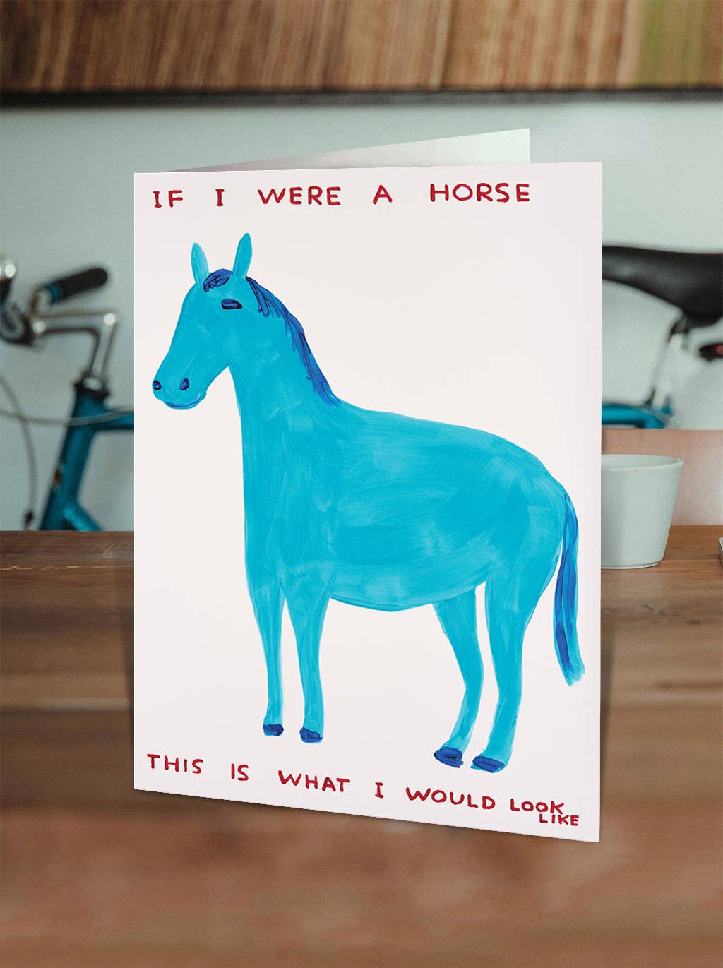 If I Were a Horse Greeting Card