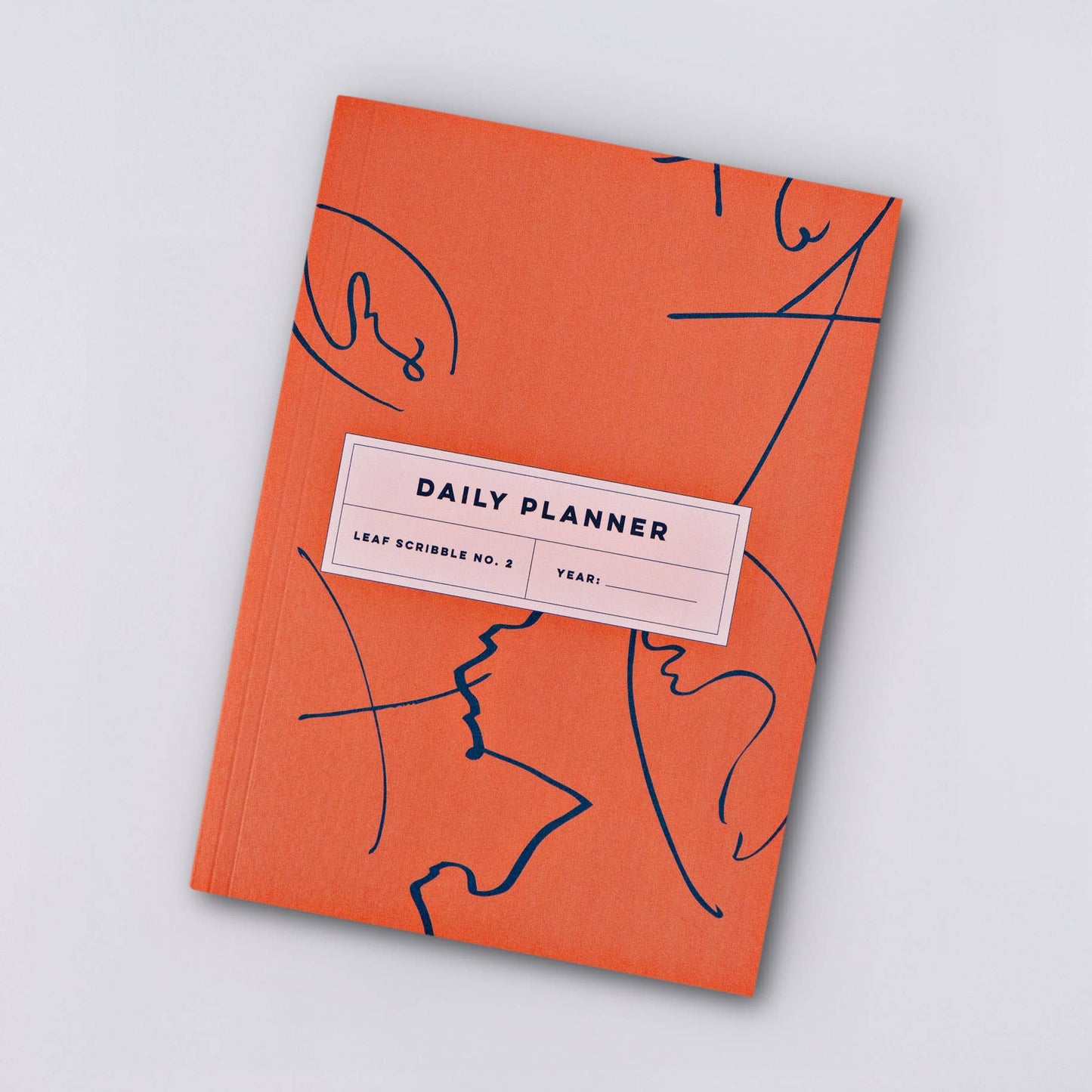 Leaf Scribble No. 1 Daily Planner Book