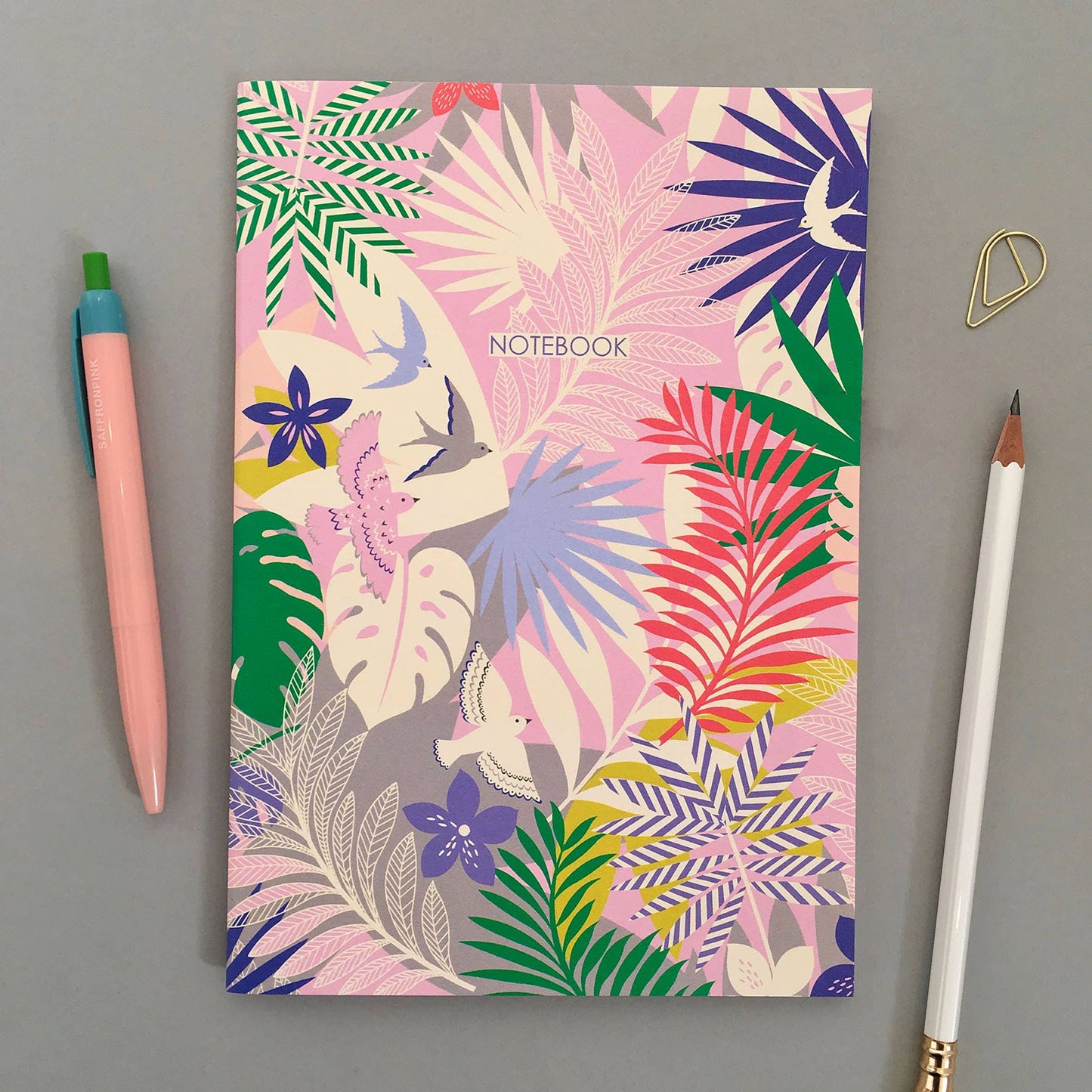 Tropicana in Pink Notebook | Blank