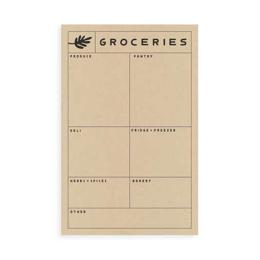 Groceries Notepad