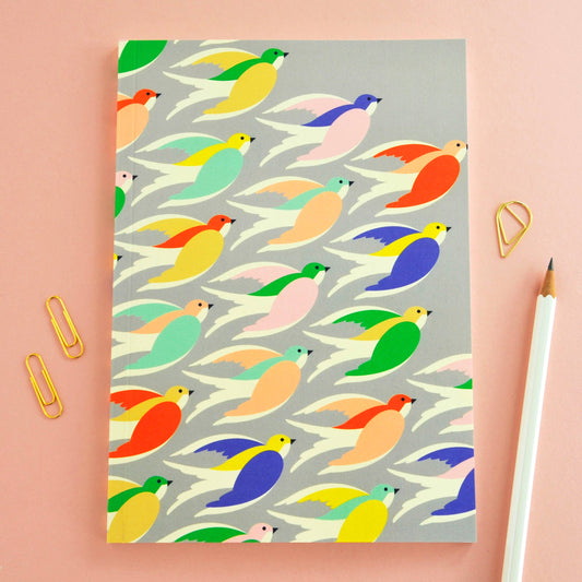 Birds In Flight Notebook | Blank