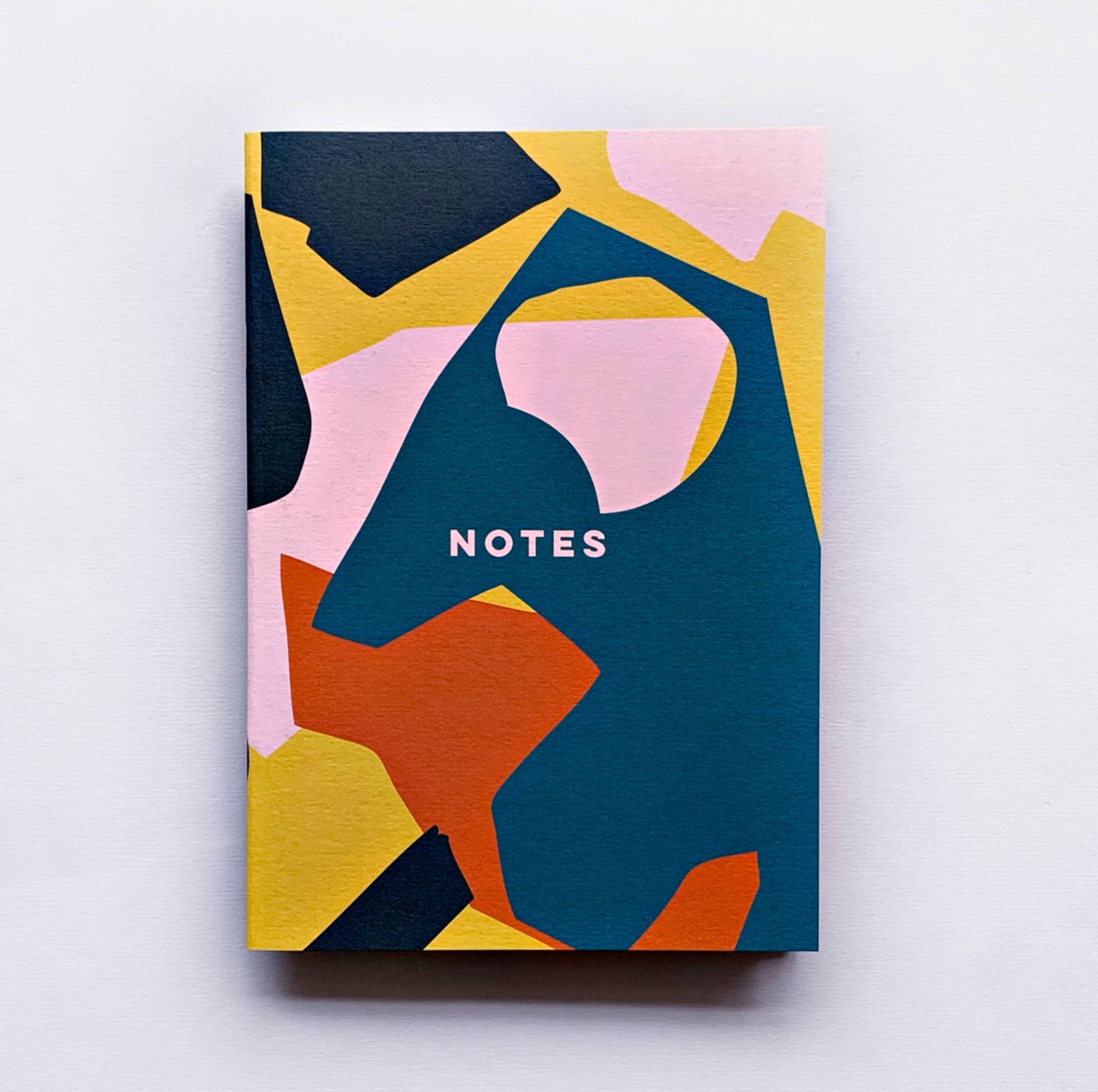 Pink Cut-Out Shapes Notebook | Lined