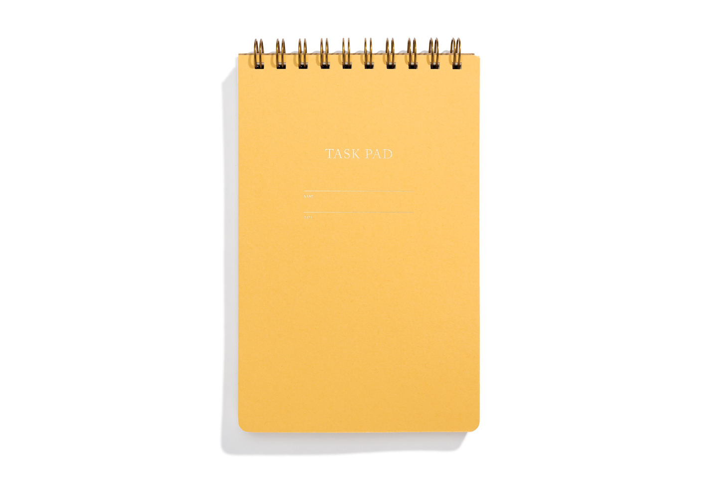 Task Pad Notebook | Mustard