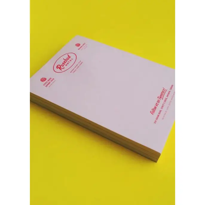 Rosebud Motel Notepad